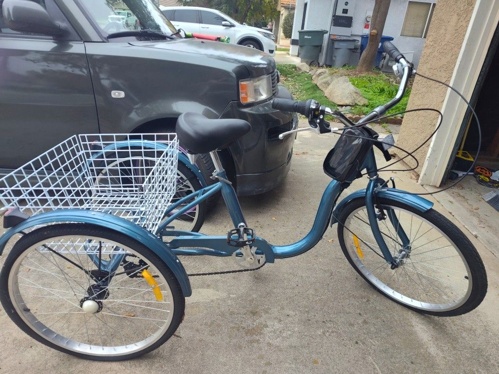 Three Wheeled Bicycle Beach Cruiser REDUCED