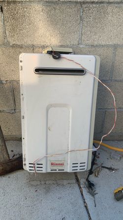 Rinnai tankless water heater