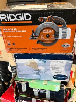 RIDGID 18V 6-1/2 In. Circular Saw Kit