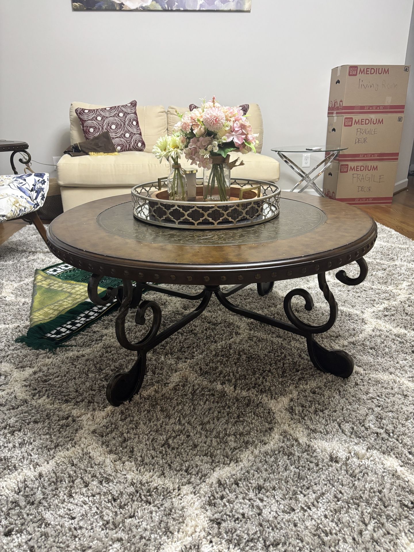 Coffee Table + 2 Side Tables