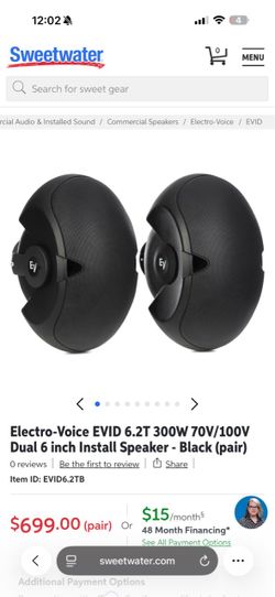 Outdoor speakers