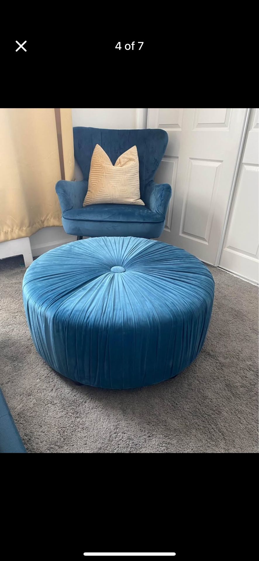 Pier One ottoman
