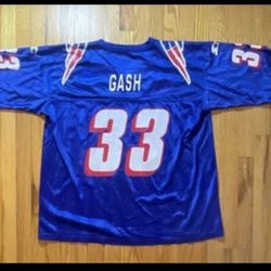 Vintage Sam Gash New England Patriots Starter NFL Football Jersey - Size 52 XL