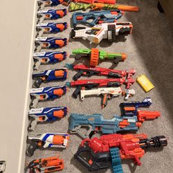 Nerf Gun Lot