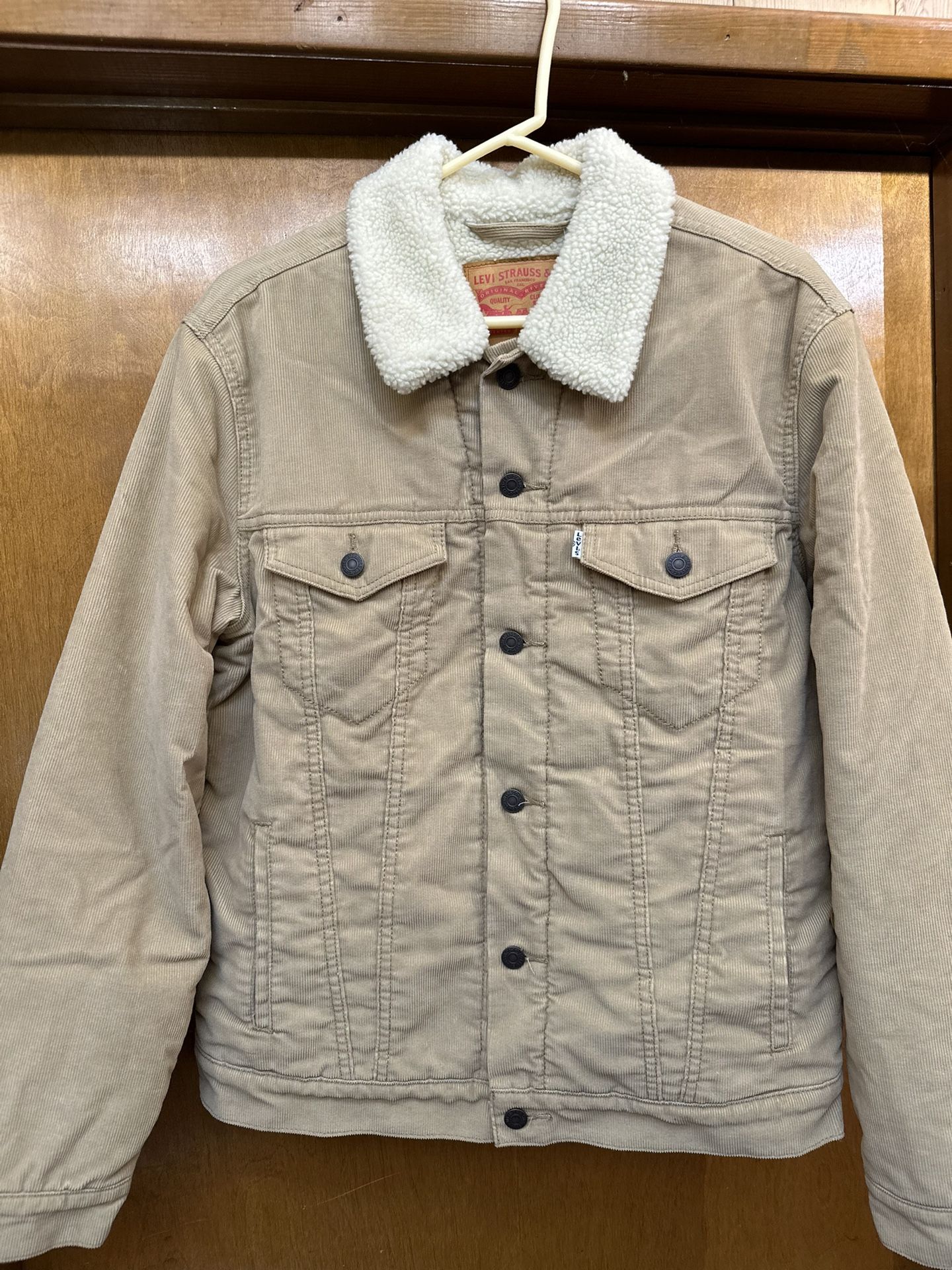 Brand New Levi’s Sherpa Type 3 Jacket Men’s Medium Stussy Supreme TNF Redwing 501