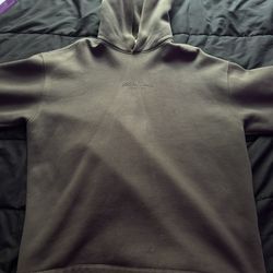 Off black Relaxed Essentials Hoodie