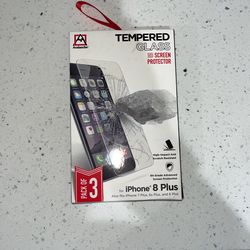 Avalanche Tempered Glass Pack Of 3 for iPhone 8, 7, 6s, 6 Plus