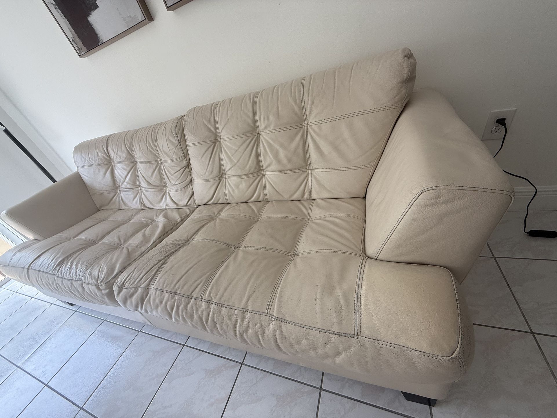 Sofa Genuine Leather 