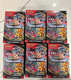 Pokemon Chaos Rising Booster Bundles