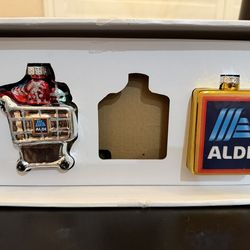 Aldi Glass Ornaments