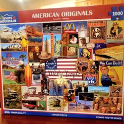 White Moumtain Puzzle -American Originals1,000 Pieces