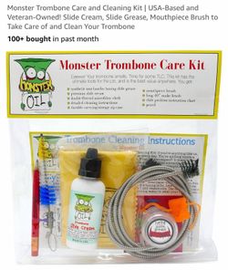 Monster Trombone Care & Cleaning Kit - Complete Maintenance Set