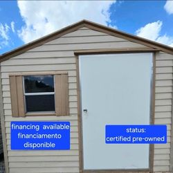 shed casita 10x12 with local delivery included 