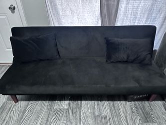Black futon