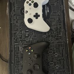 Two xbox controllers