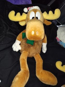 Christmas Bullwinkle Doll 