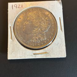 1921 Morgan Silver Dollar