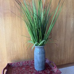 Faux Plant & Vase - Home Decor