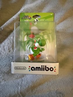 Yoshi Amiibo Smash Brothers Nintendo Wii u
