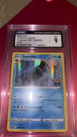 Gyarados Holo CGC 9 Pokémon GO 022/078