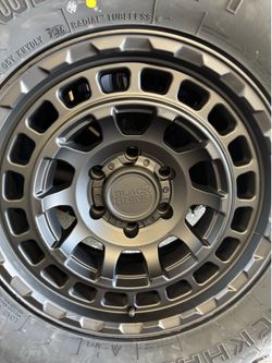 BLACKRHINO 17x8.5 OFFSET 0mm 6x139 MATTE BLACK