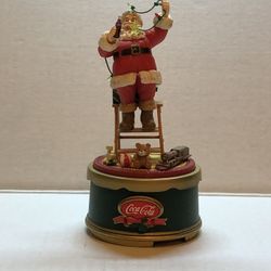 Coca Cola Santa Music Box