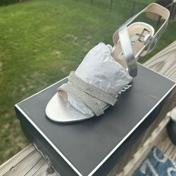 Silver Dress Sandal