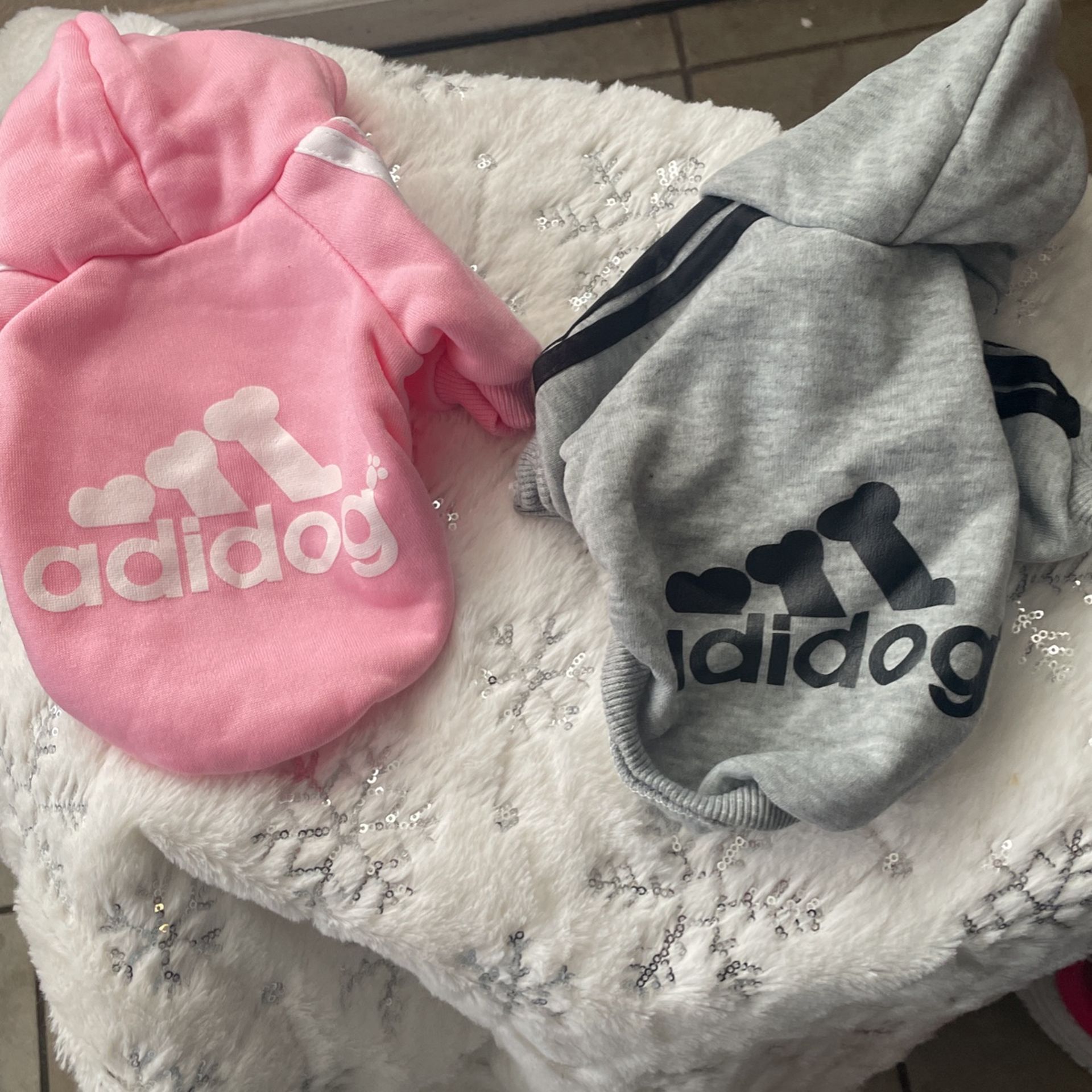 Trajecitos Para Perrtitos Size Small Color Pink And Gray