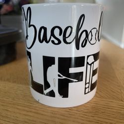 Baseball Life Mug