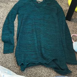 Teal Sweater