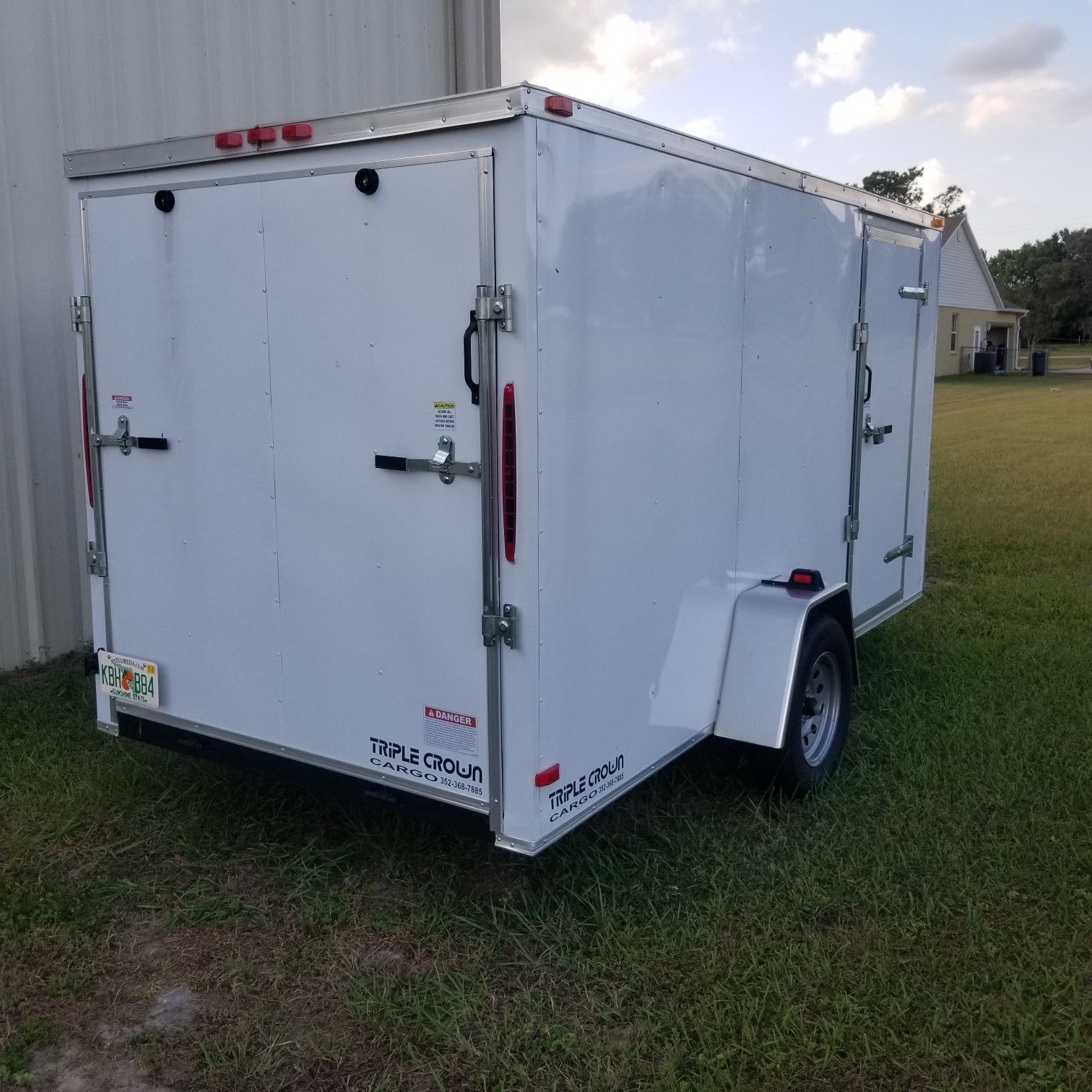 2018 6×12 trailer used once. Basically brand new still.