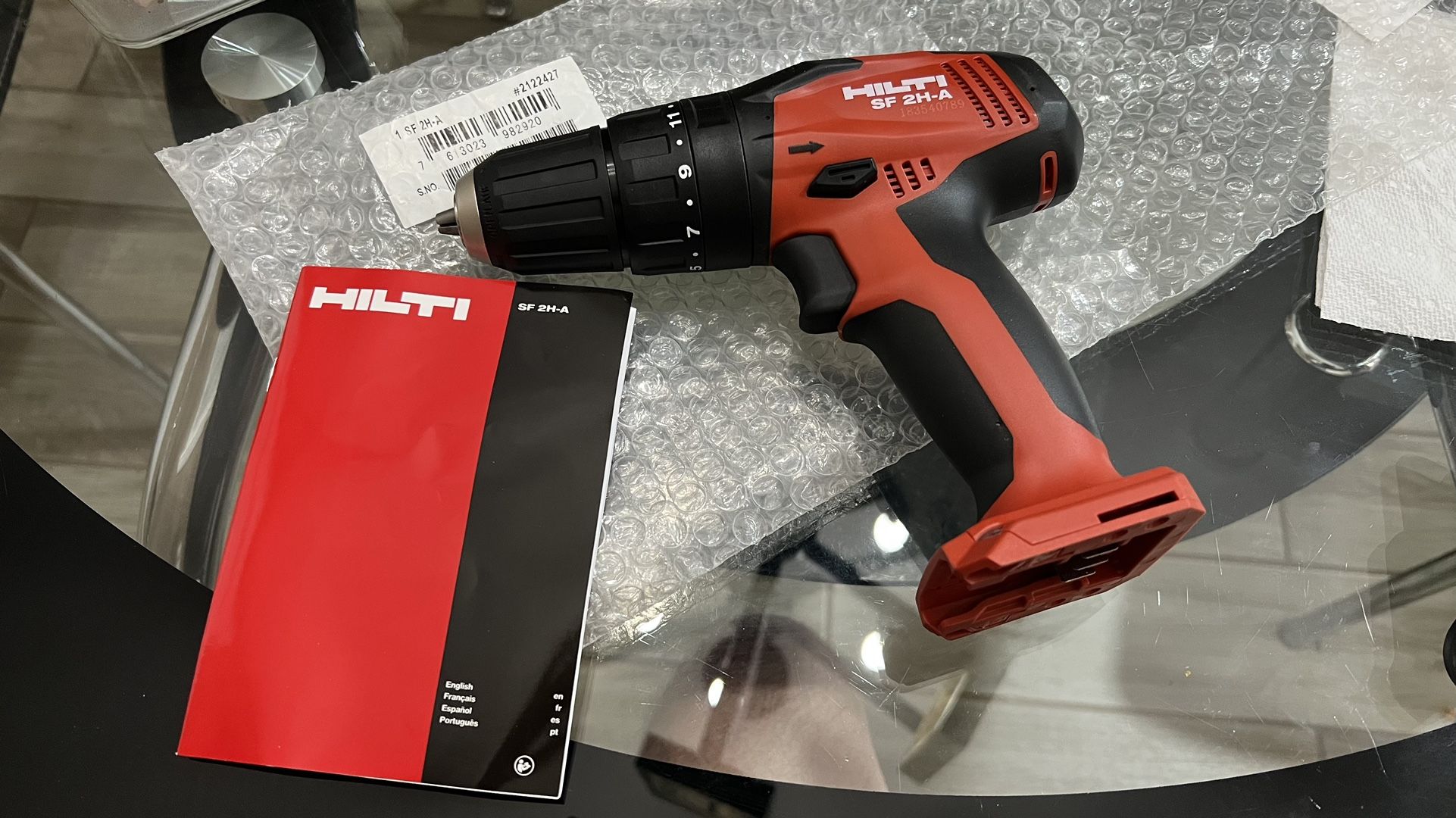 Sf 2h Hilti Small Drill Hilti Cordless Hammer Drill
