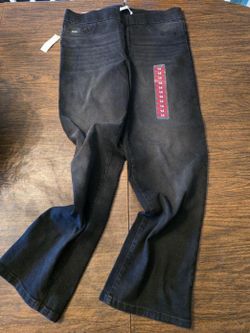 New Nine West pull-on stretch Black jeans