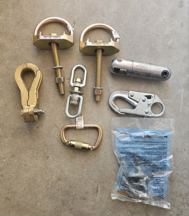 D Bolt ANCHORS, Combination Clamp,