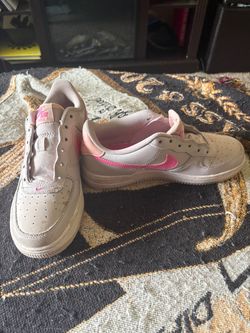 Nike Air Force 1 5y Platinum Violet Pinksicle