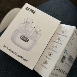 A3 Pro Wireless Earbuds 