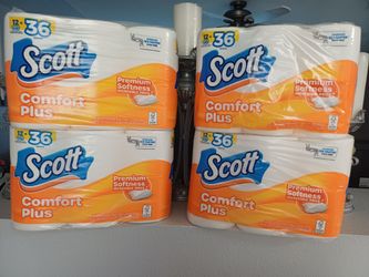 Scott toilet paper 12=36 triple rolls