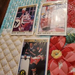 New York Rangers 1992/1993 O-Pee Chee Canada Hockey Cards Lot 
