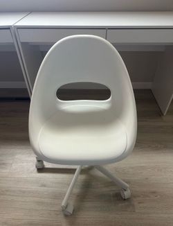 IKEA chair and desk