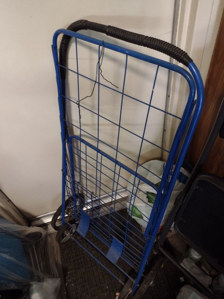Market Cart Blue