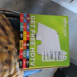 HDTV Antenna, 40 MILE RANGE, Brand New