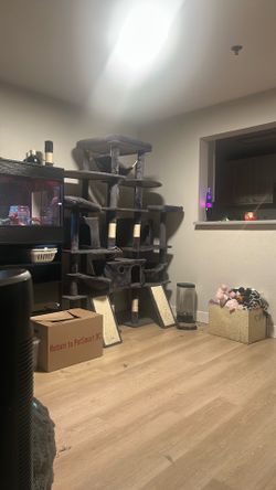 Huge cat tree
