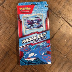 Pokemon TCG Kyogre Knock Out Collection New Sealed Unopened Brand New