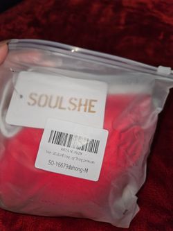 Soulshe Thong Swimsuit – Red,