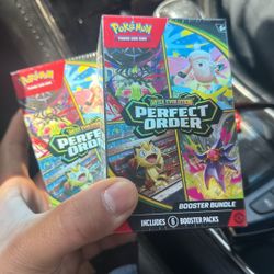 Pokemon Mega Evolution ‘Perfect Order’ Booster Bundle