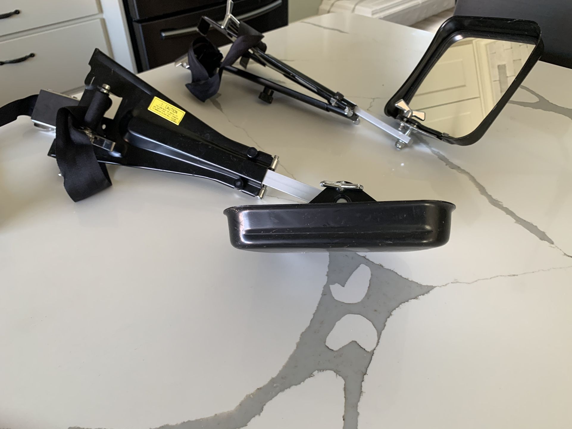 CIPA Deluxe door mount towing mirrors