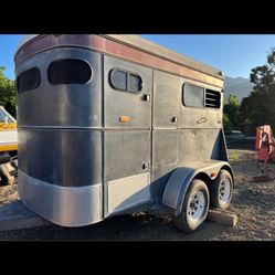 Circle J 2 Horse Straight Load 