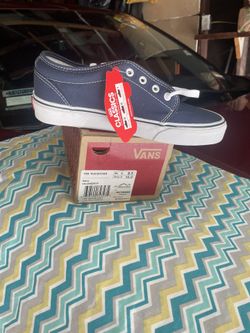 Vulcunized Vans Men Size 8.5 NEW