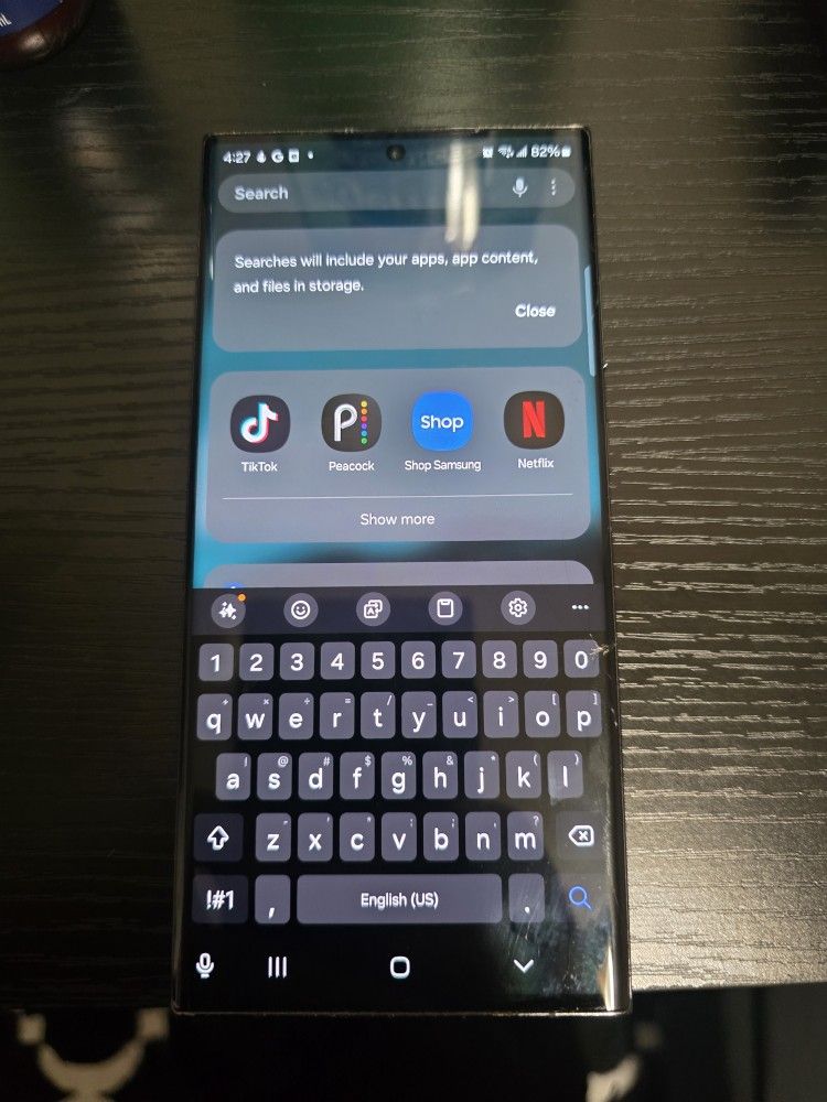 Samsung S23 Ultra With TikTok 