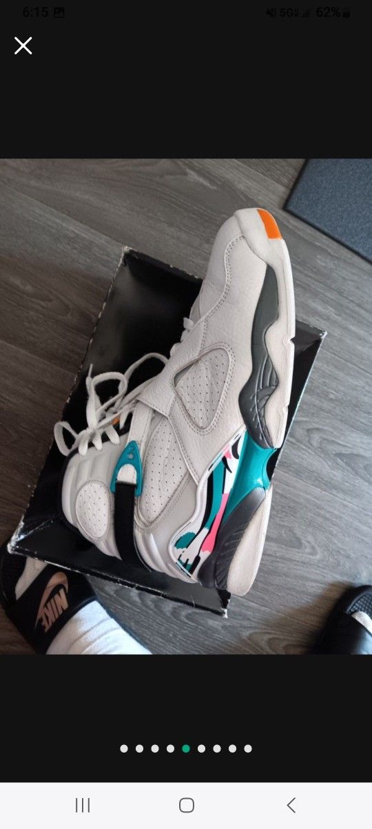 Jordan 8s Sz 11 Used ,120 Cash Bronx